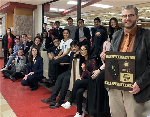 Bartlett High School speech and drama team 